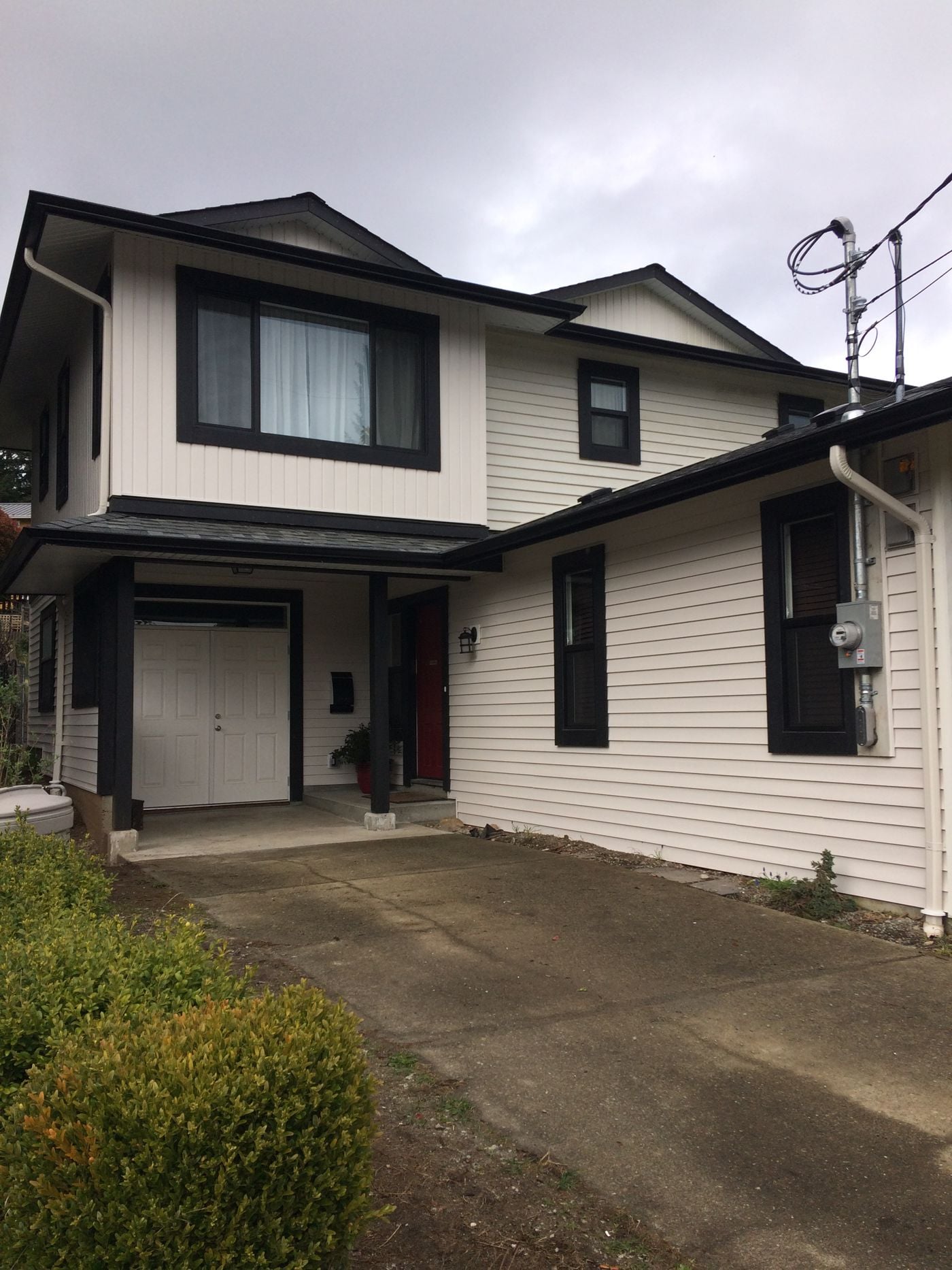 exterior of 2nd floor addition project in Colwood